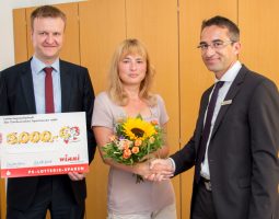 Gewinnerin Lotterie