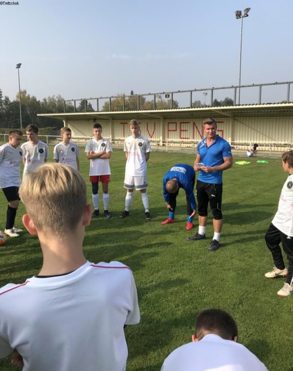 Ex-Profi fesselt junge Kicker aus Penig.