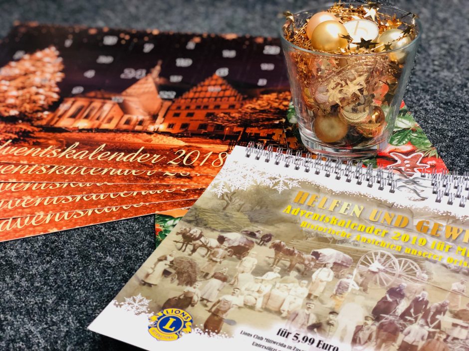 Adventskalender gewinnen und helfen.