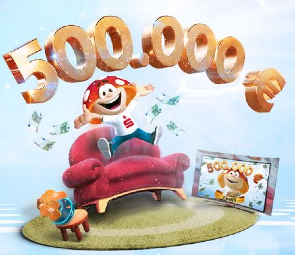 Chance auf 500.000 Euro Hauptgewinn im März 2019