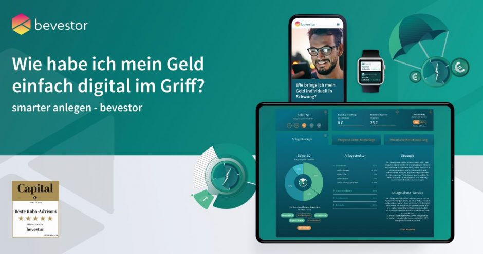 bevestor: Smarter anlegen – schon ab 25 Euro