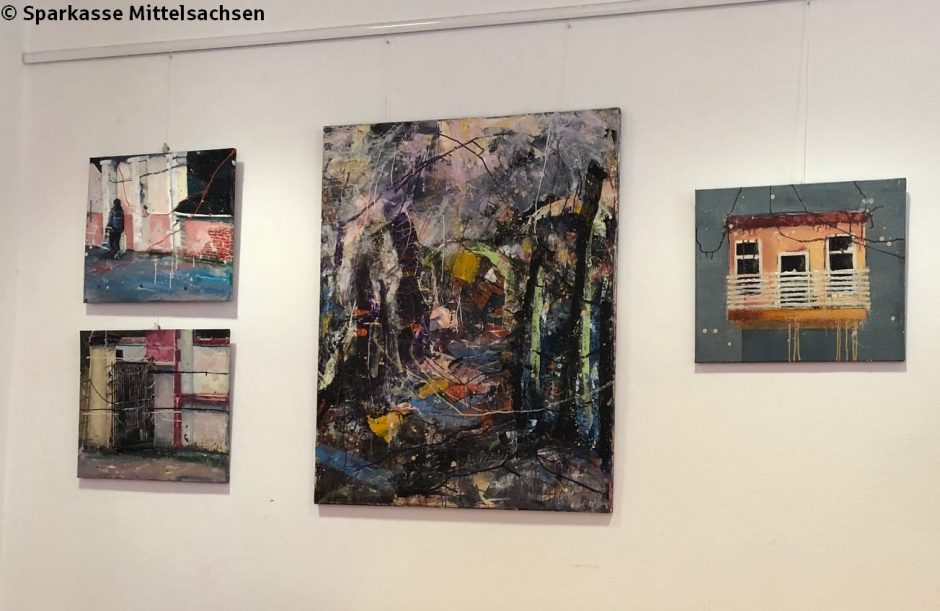 Ausstellung Sparkasse Mittweida: „Kunst und Kultur im Kiez“