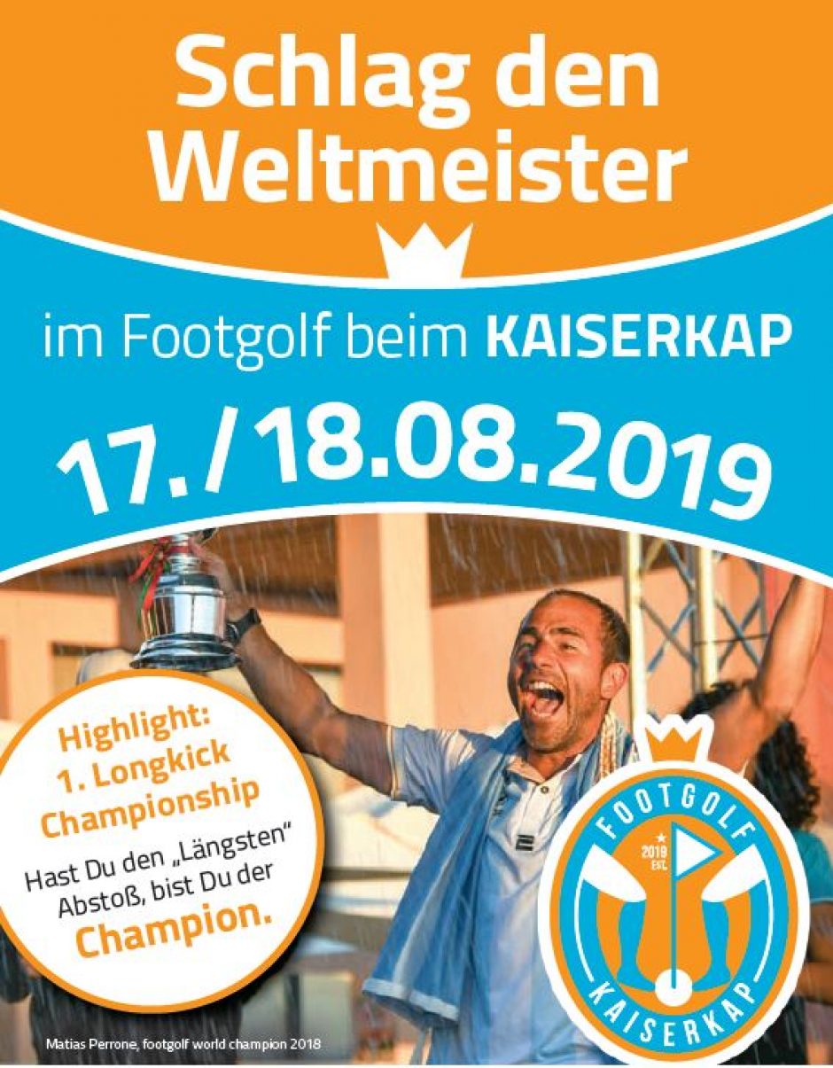 Schlag den Weltmeister beim Footgolf in Gahlenz – 16. bis 18. August