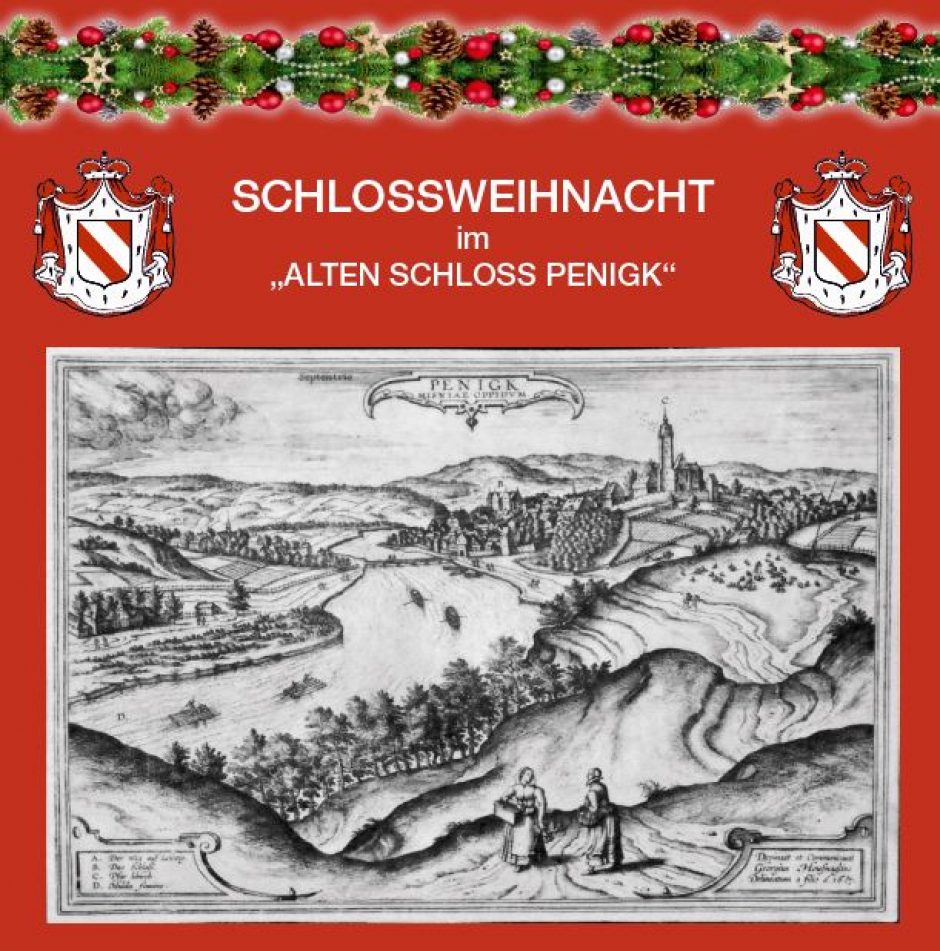 „Schlossweihnacht Penigk“ am 7. und 8. Dezember – Freikarten zu gewinnen.