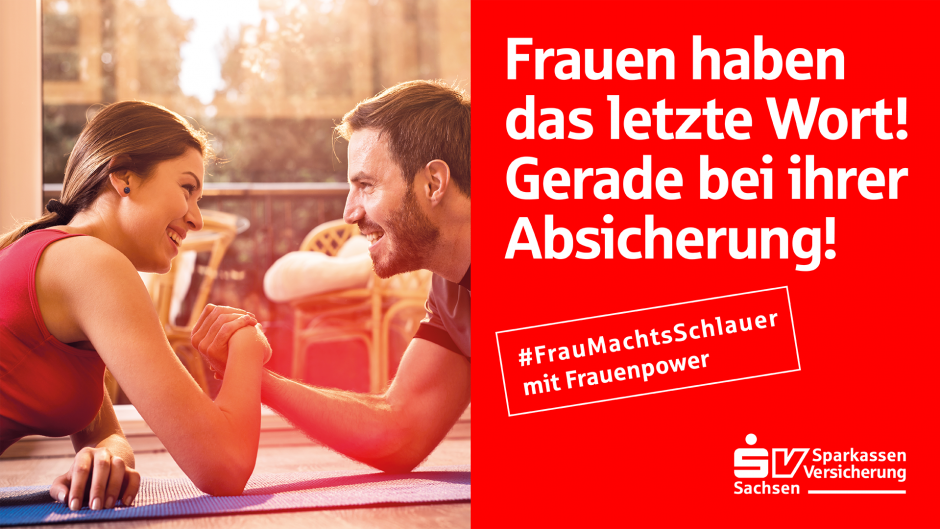 Frau macht’s schlauer.