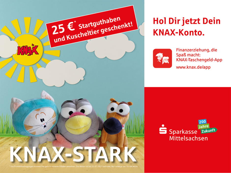 KNAX-STARK! Dein erstes Konto.