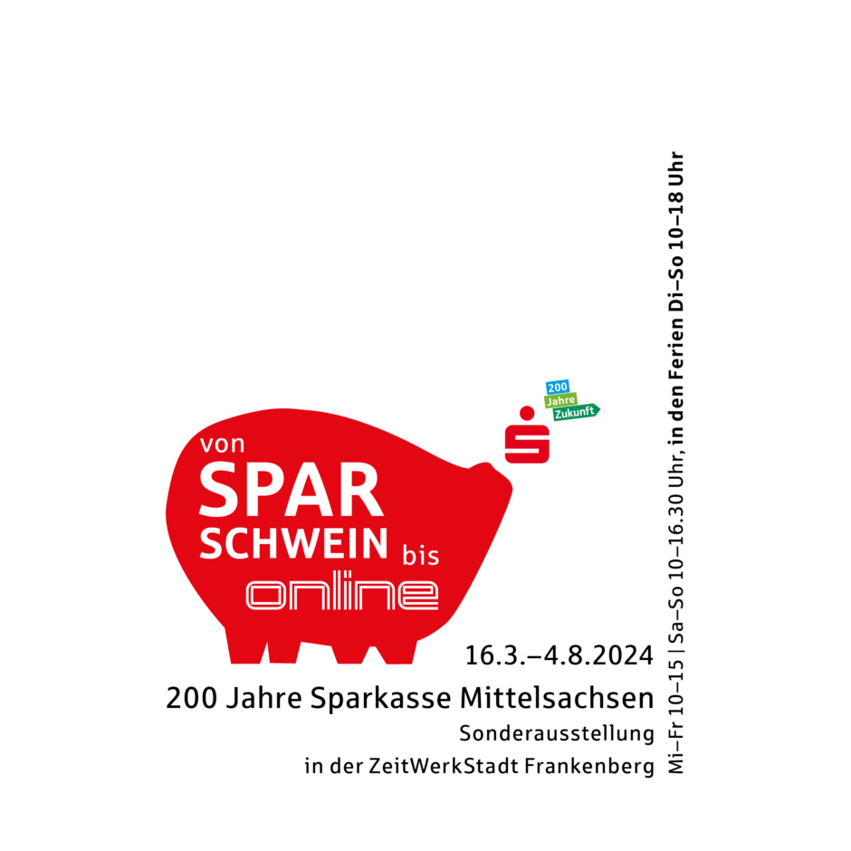 ZeitWerkStadt präsentiert Sonderausstellung zum Sparkassenjubiläum – ab 16.3.2024 in Frankenberg