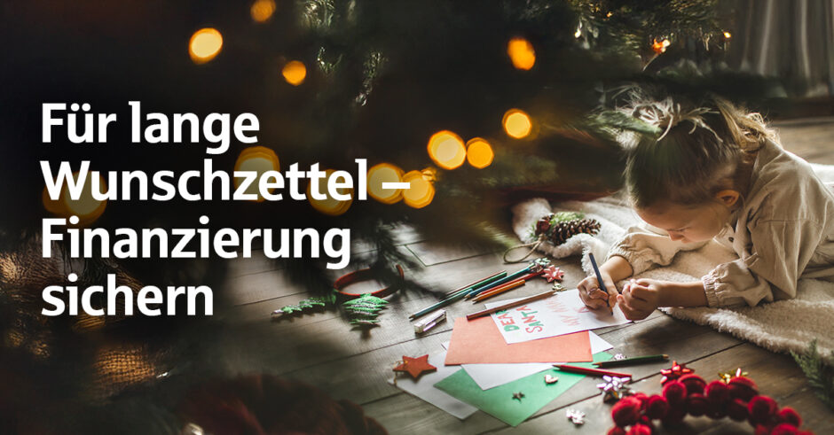 Weihnachten kann kommen. Die Geschenke auch.