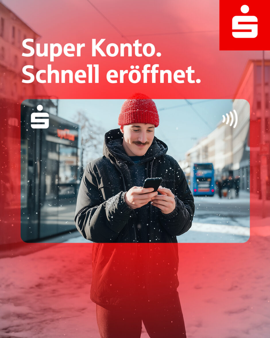 Smart, digital, immer dabei: Ihr Konto