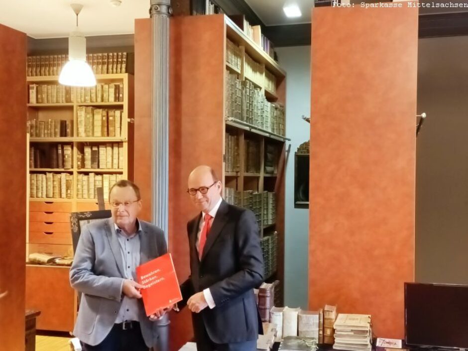 Förderung für die Andreas Möller-Bibliothek Freiberg