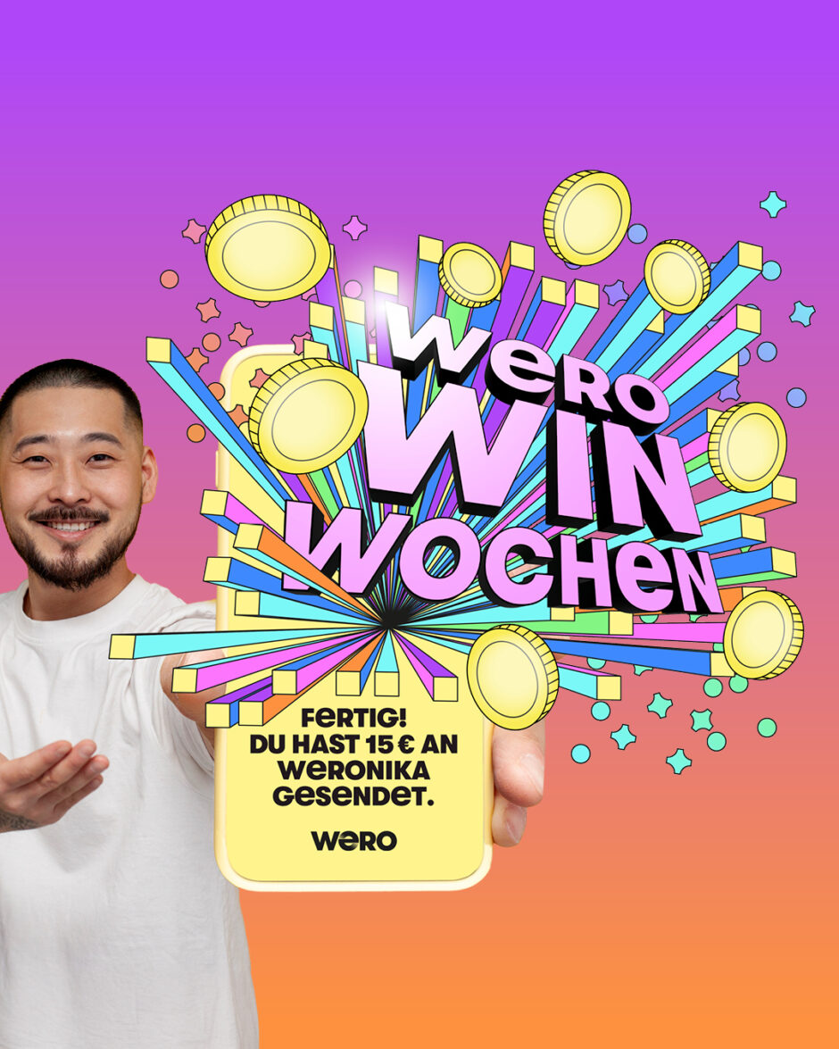 Gewinnen mit Wero – jetzt bei den Wero-Win-Wochen mitmachen!