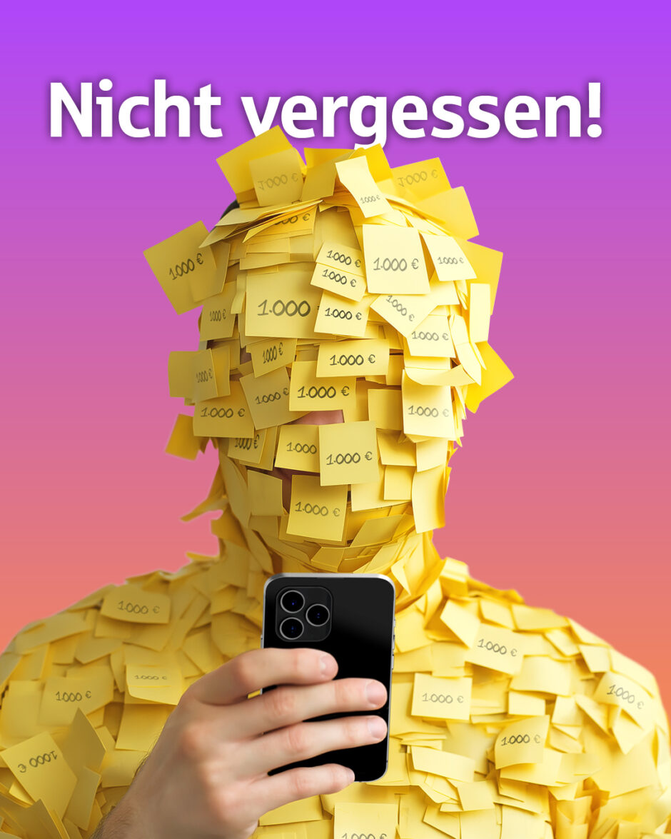 Wero aktivieren und 5 € Prämie* sichern.