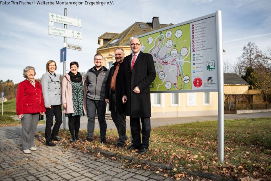 Eröffnung des Welterbe-Wanderwegs in Halsbrücke