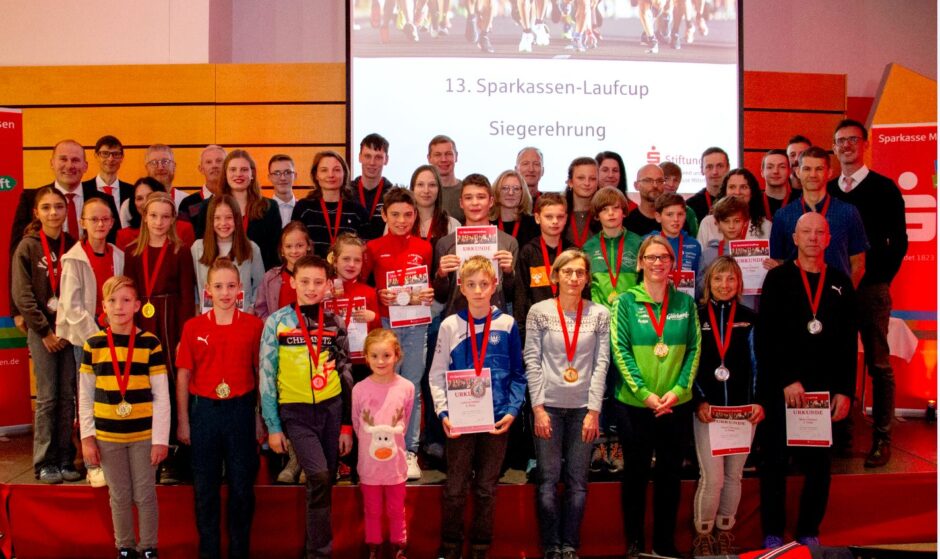 Über 1.100 Sportler beim Laufcup der Sparkassen-Stiftung