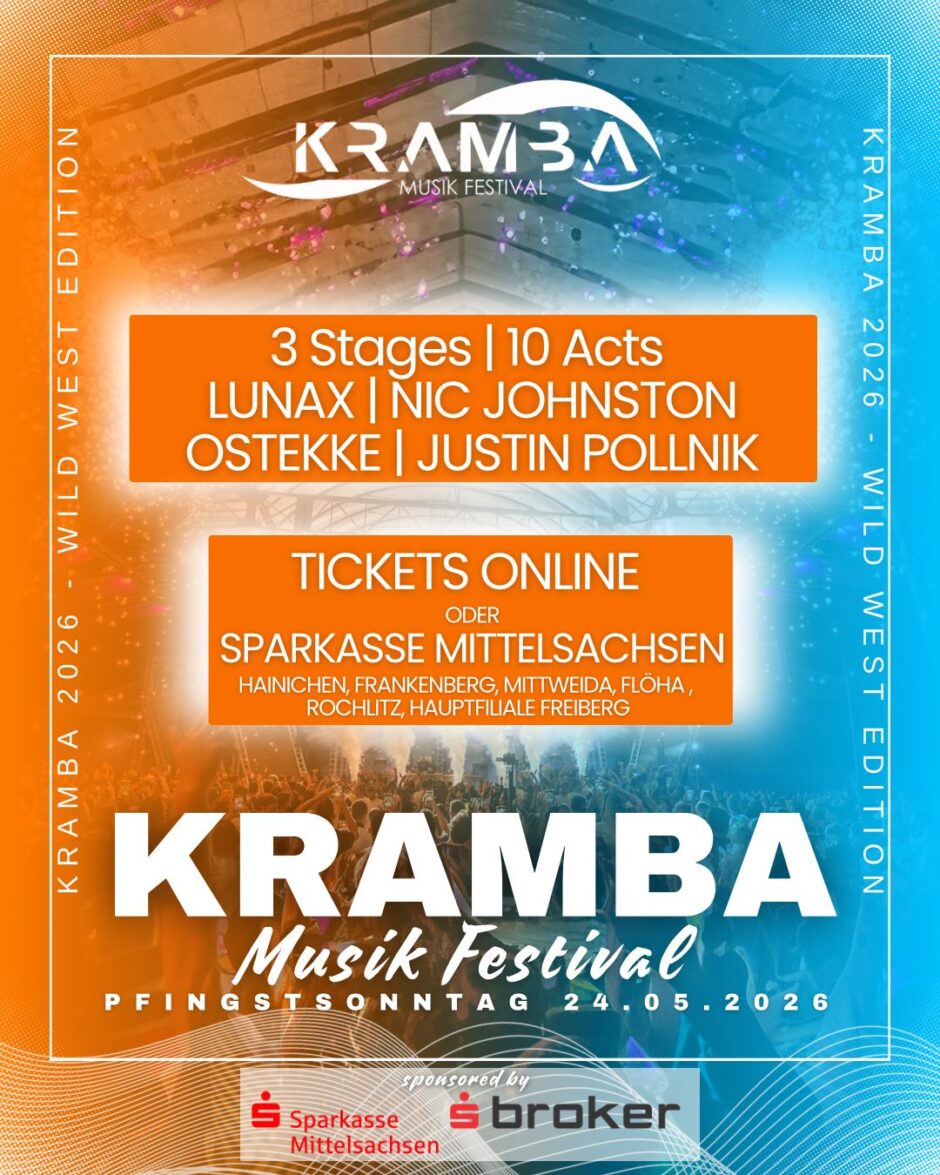 KRAMBA „MUSIK FESTIVAL“ 2026: Jetzt Tickets kaufen!