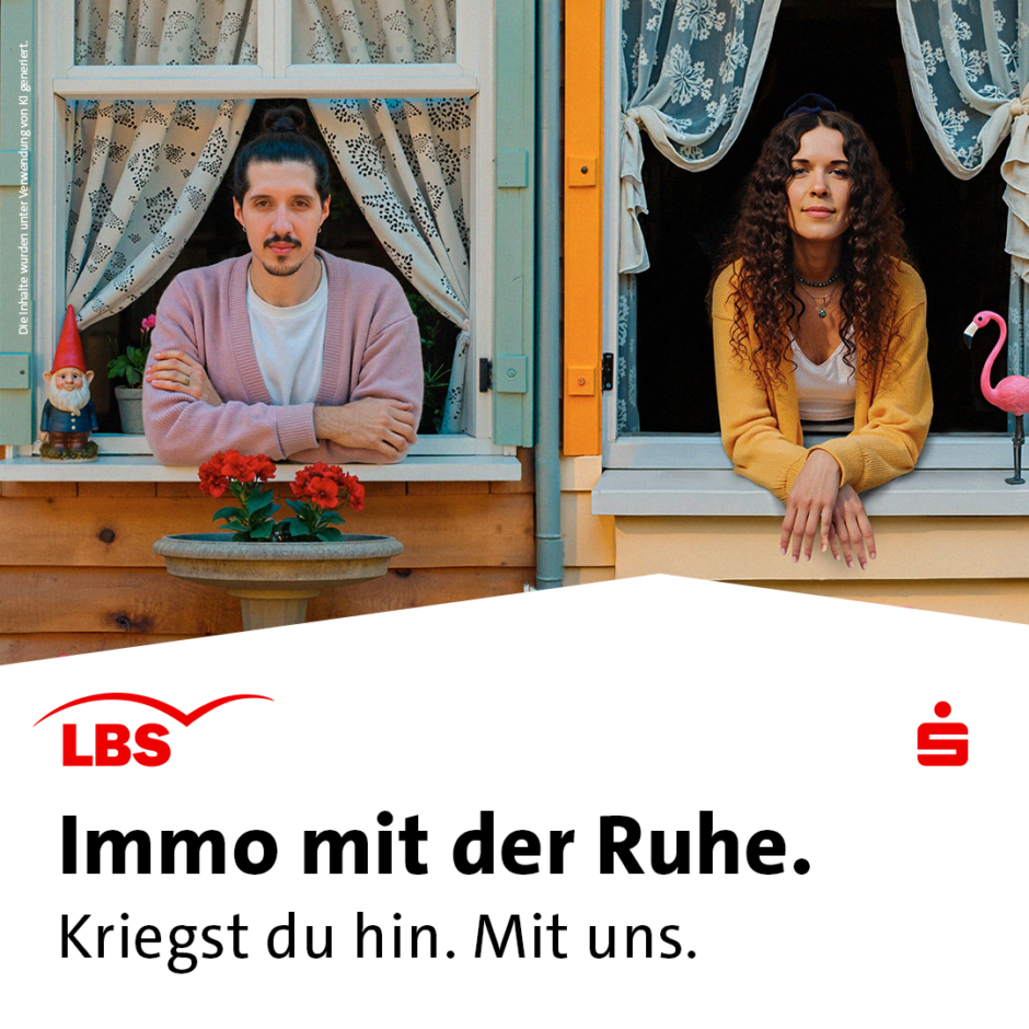 LBS Bausparen für junge Leute.