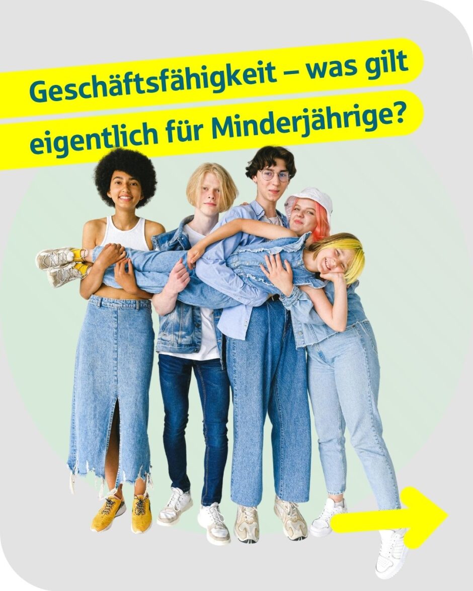 „Geld und Haushalt“ #Mai: Was darf man wann? Verträge für Minderjährige