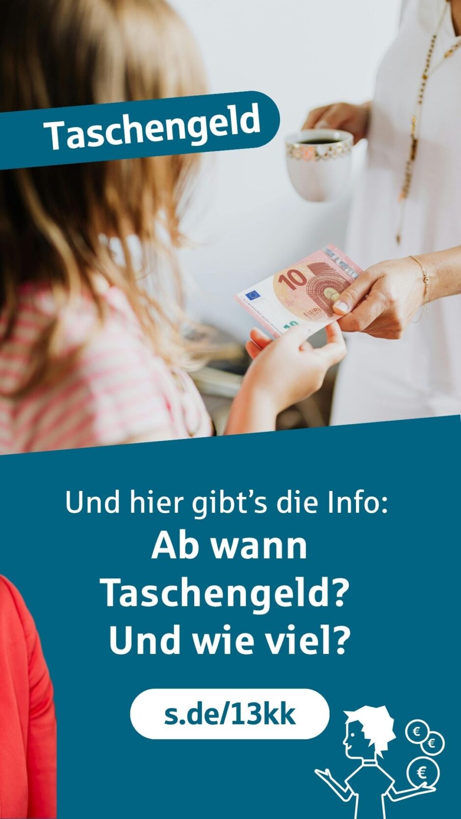 Geld und Haushalt I Juni 2026: Infopost „Taschengeld“