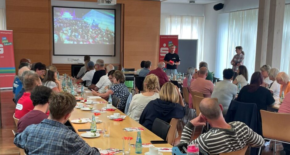 Workshop fürs Ehrenamt: Über 40 Vereinsvertreter in Mittweida.