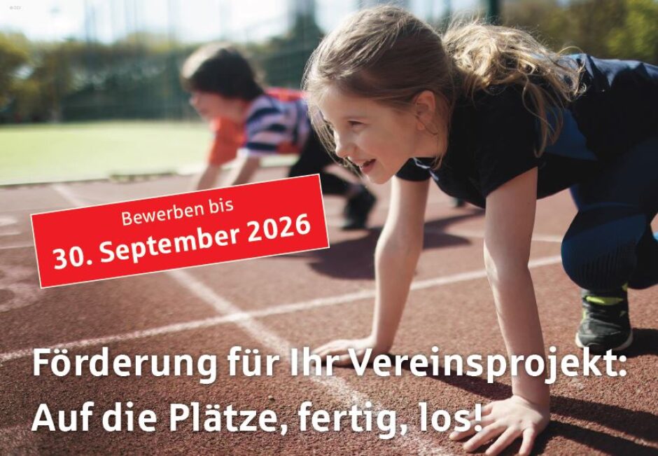Vereinsprojekt geplant? Jetzt für die Förderung der Sparkassen-Stiftungen bewerben!