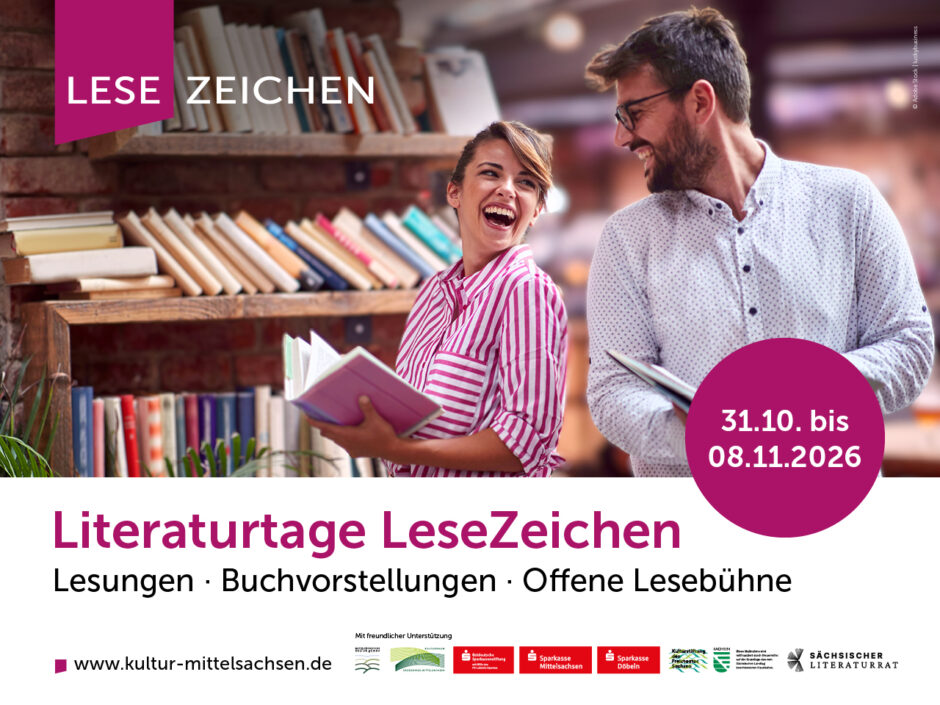 Literaturtage LeseZeichen – Kommen Sie vorbei.