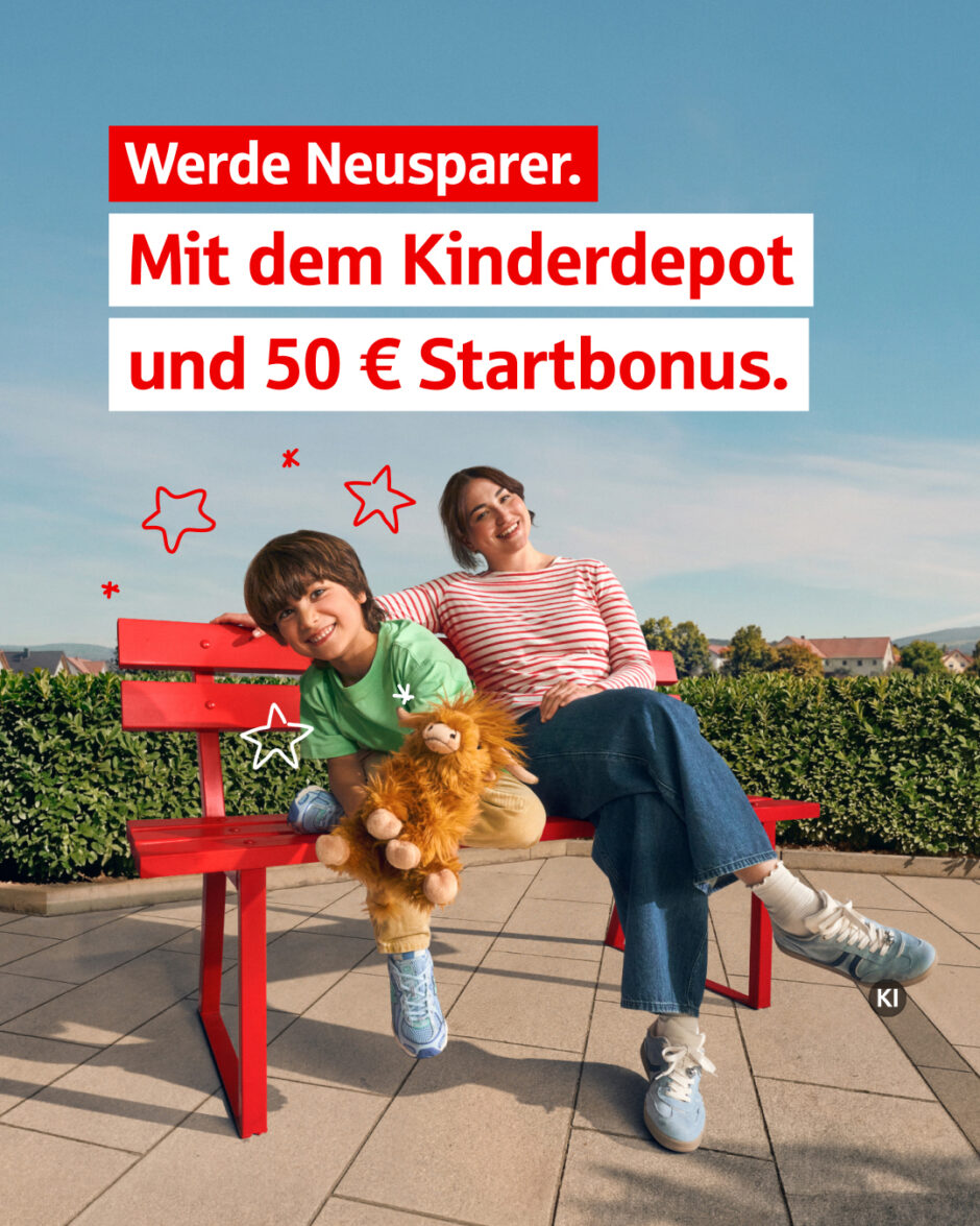 Für Neusparer: Unser Kinderdepot.