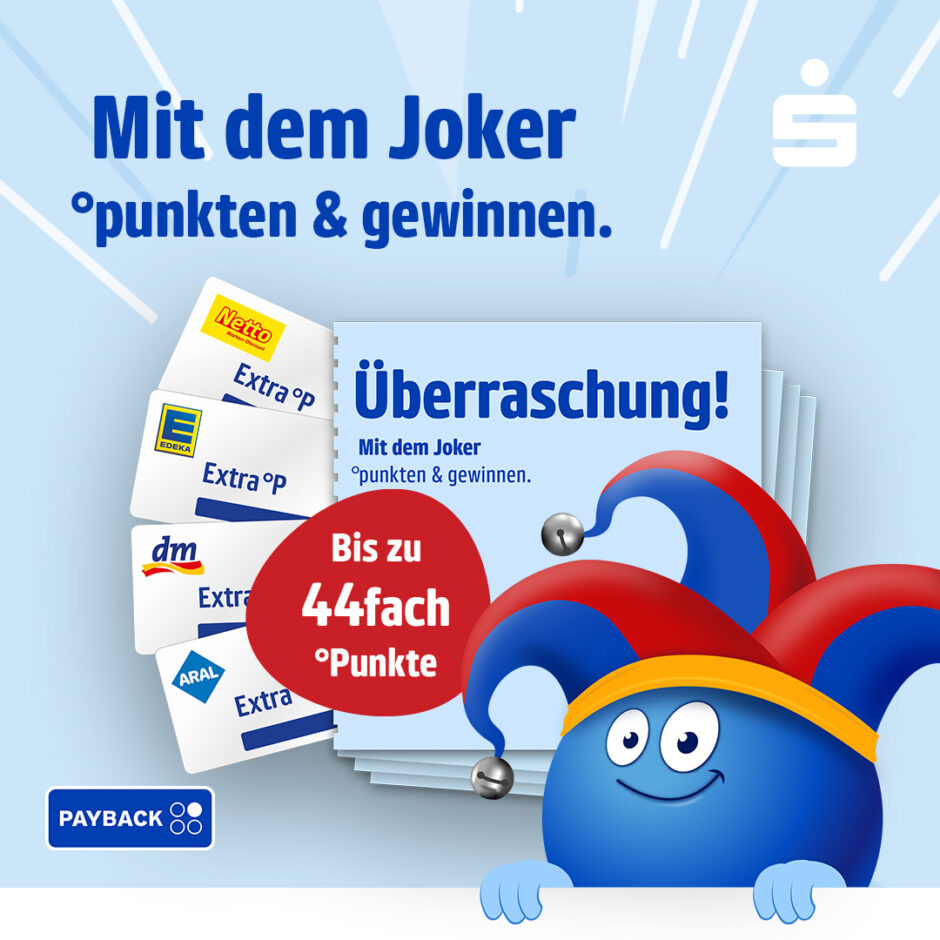 Der Joker ist da.