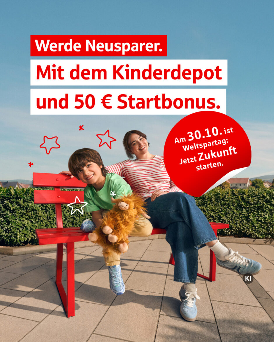 Für Neusparer: Unser Kinderdepot.